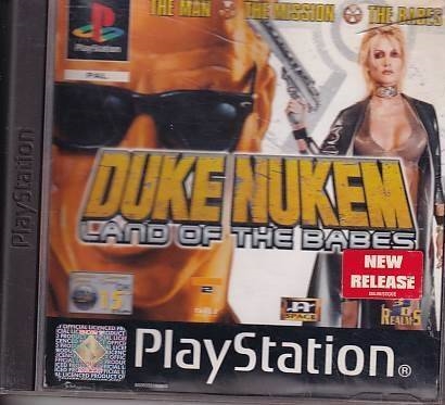 Duke Nukem Land of the Babes - PlayStation 1 (B Grade) (Used) (eng)